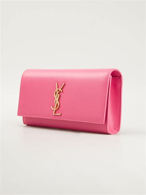 ysl blush pink clutch|ysl evening clutch.